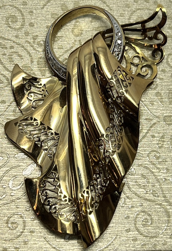Jugendstil Brosche / Anhänger